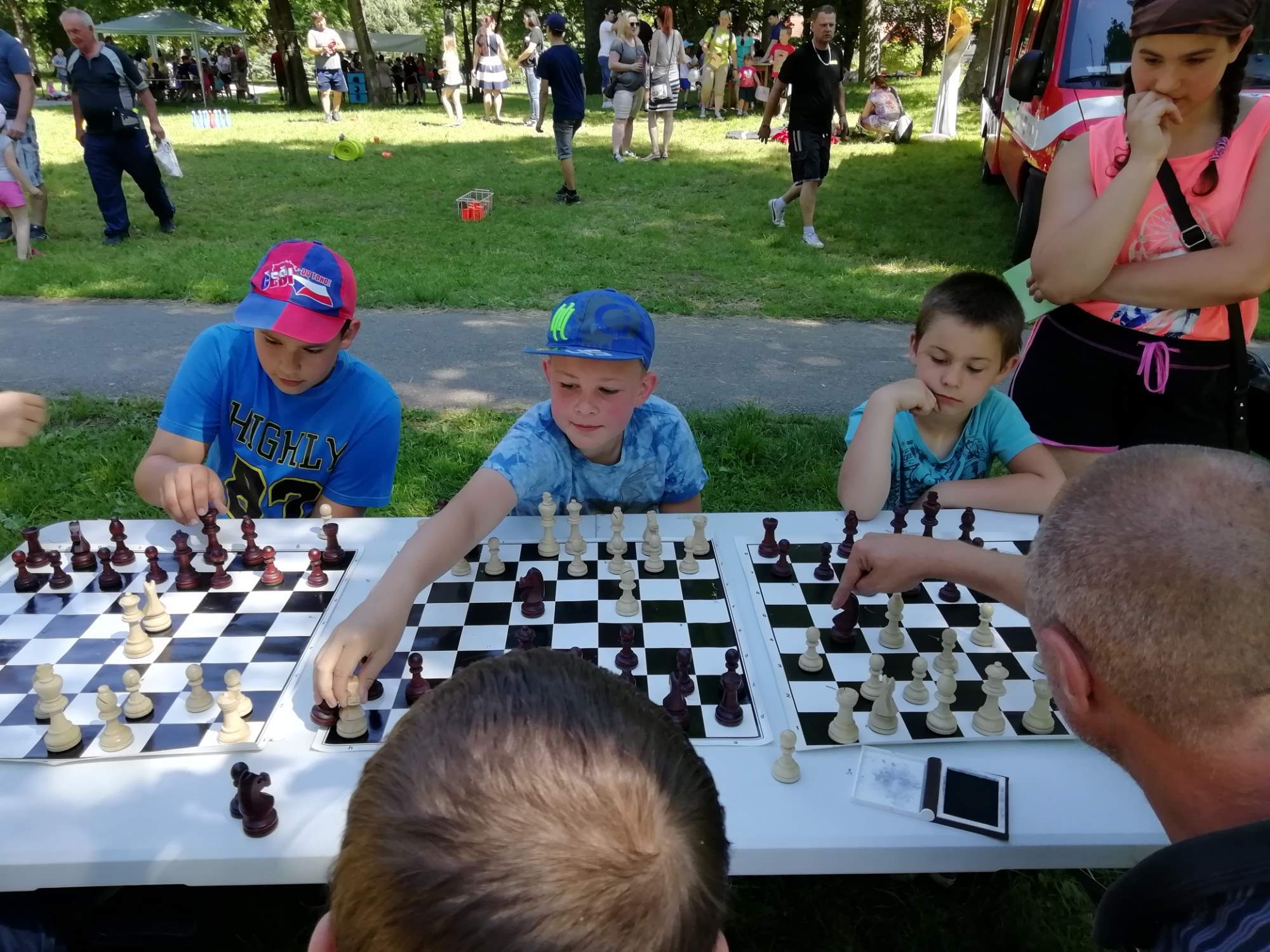 Šachy v parku